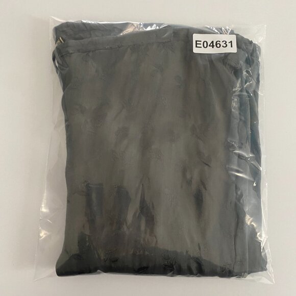 April Cornell Pants Womens Size M Floral Straight Leg Drawstring Sage Green - Picture 8 of 8